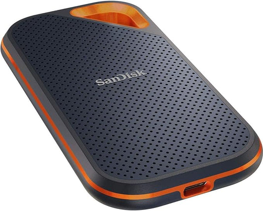 SANDISK E60 Extreme Portable SSD 500GB - USB-C, USB 3.1