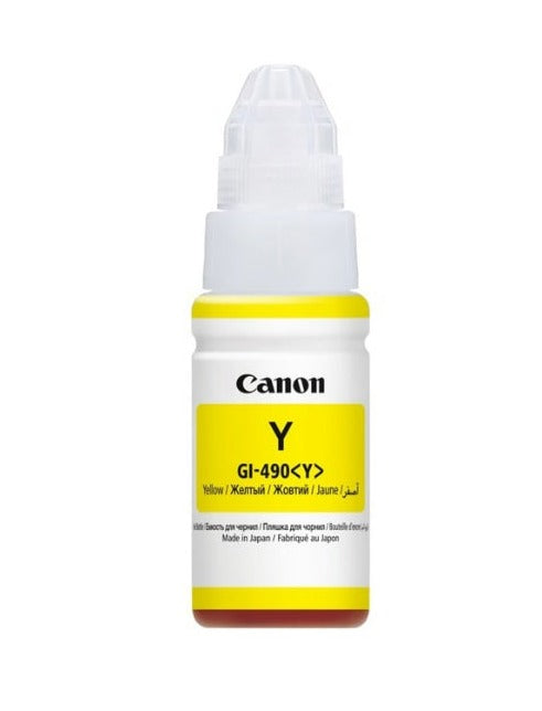 Canon Ink Bottle Cartridge GI-490 Yellow