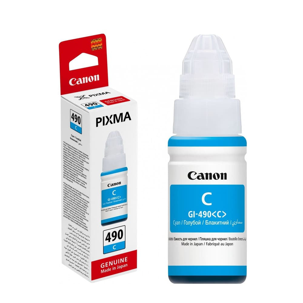 Canon Ink Bottle Catridge GI-490 Cyan